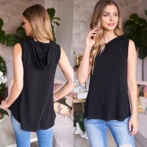 NEW Sleeveless Hoodie Tank M